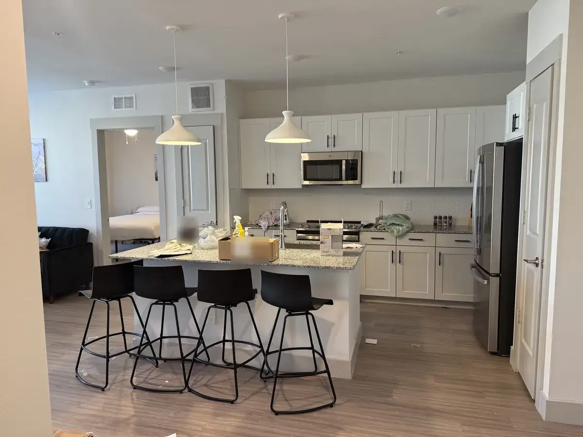 A styled unit after install is complete